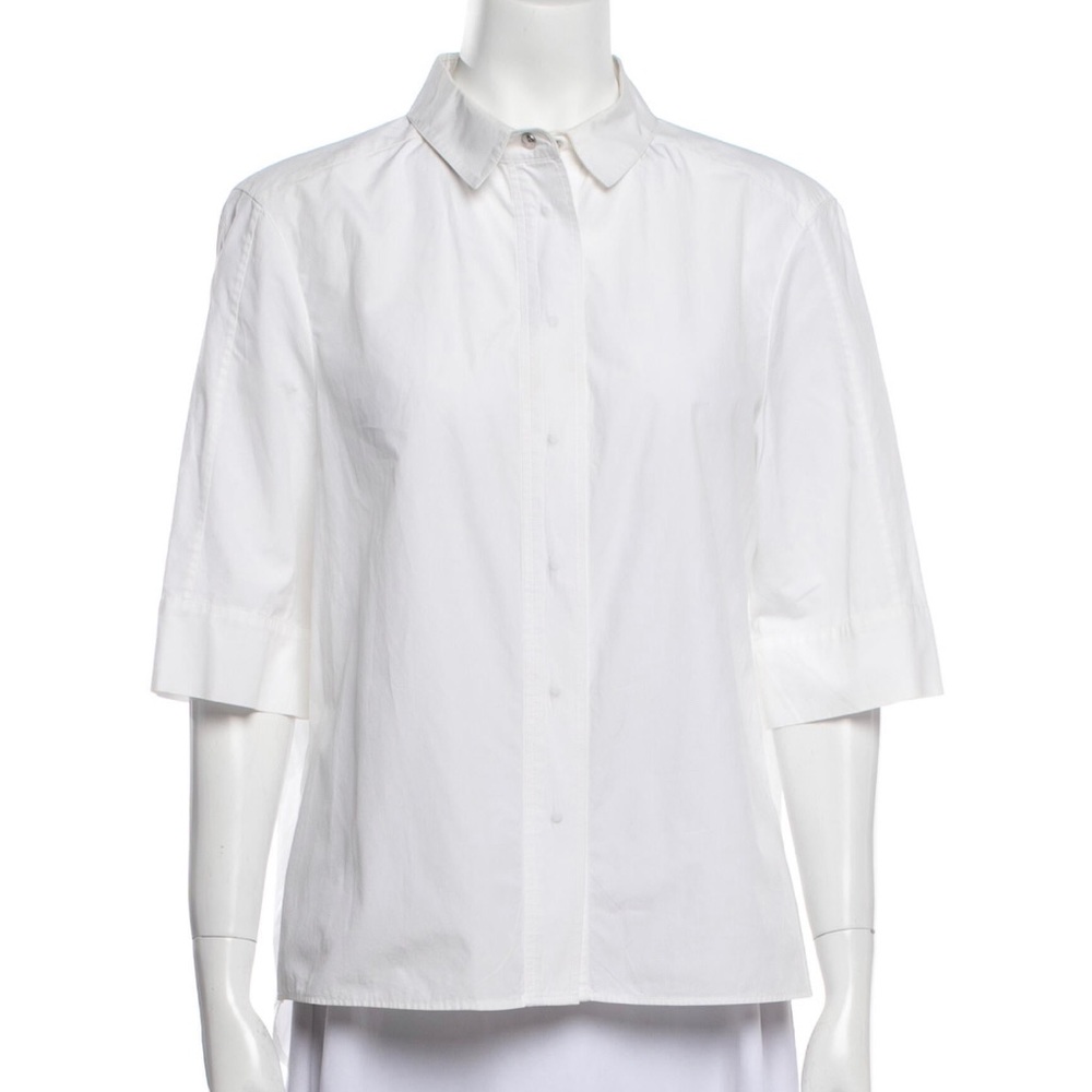 Rag & Bone Oversized White Button Up Shirt